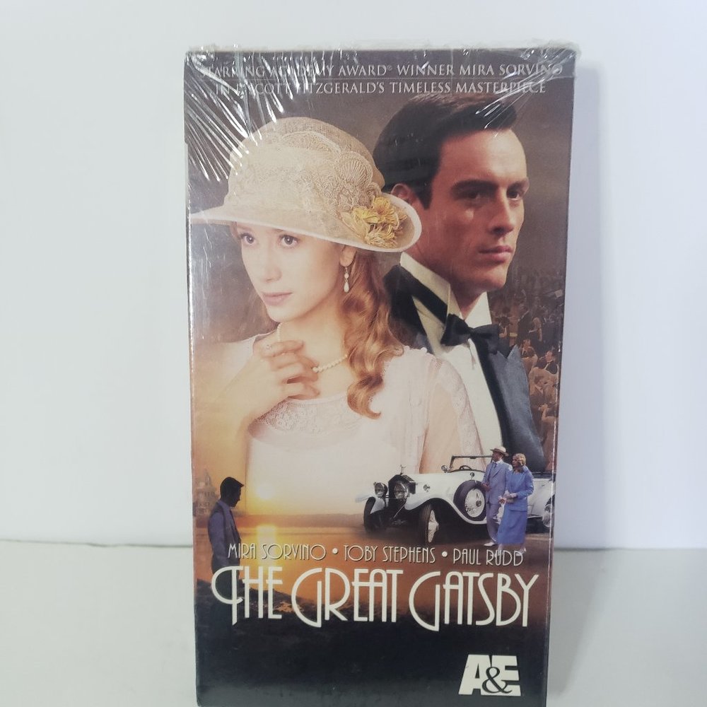 The Great Gatsby Academy Award Winner Mira Sorvino 2001 VHS
